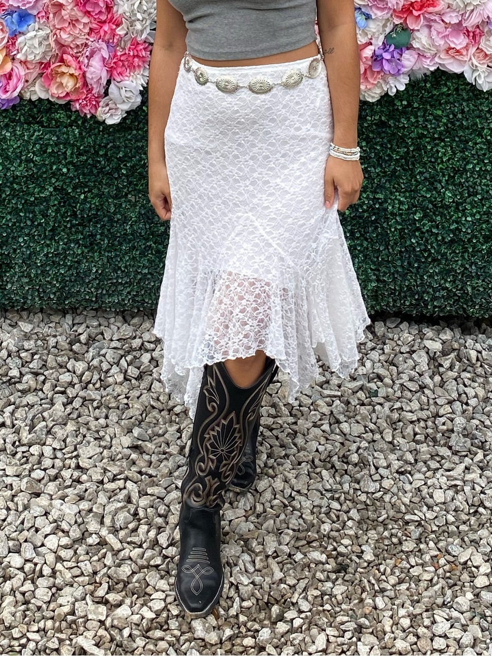 Windsor Western Lace Skirt